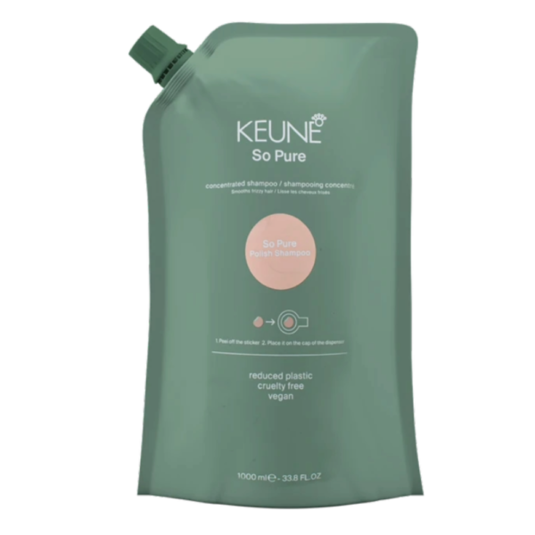 Keune So Pure Polish Refill - Shampoo 1000ml