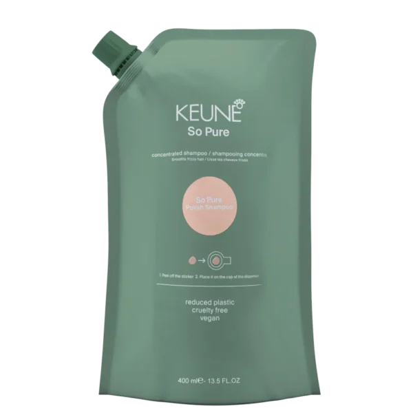 Keune So Pure Polish Refill - Shampoo 400ml